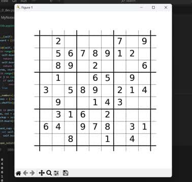Day12 数独自動生成 のプレイ画面