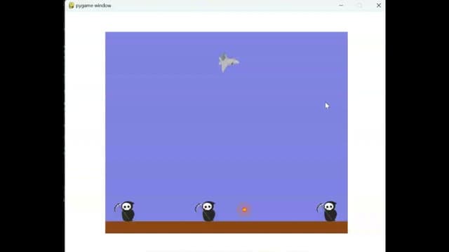 Day92 爆撃 のプレイ画面